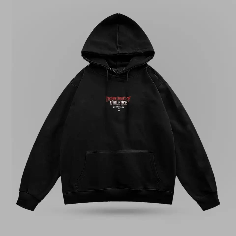 Justin Gaethje Leg Kick Specialist Hoodie – arka görünüm