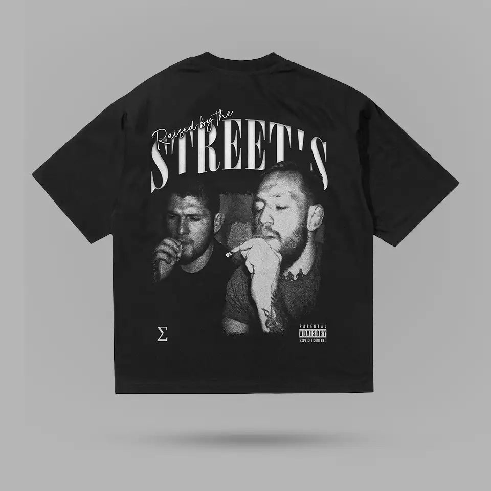 Raised By Streets Conor Khabib Tişört – arka görünüm
