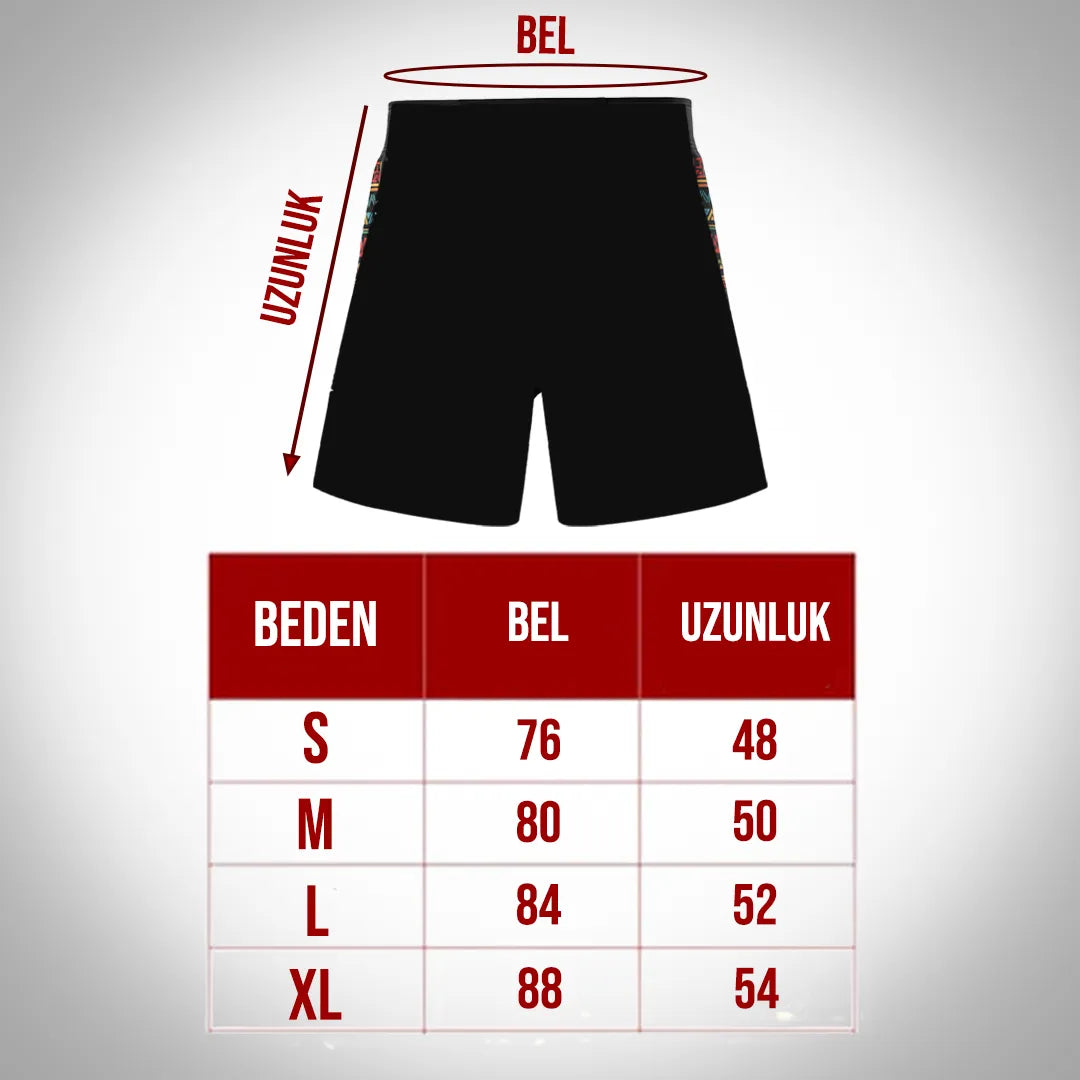 Sigma Illuminado MMA Shorts – beden ve ölçü tablosu