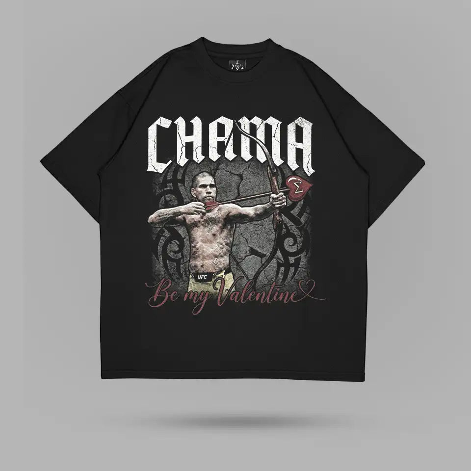Alex Pereira Chama Valentine T-shirt – ön görünüm