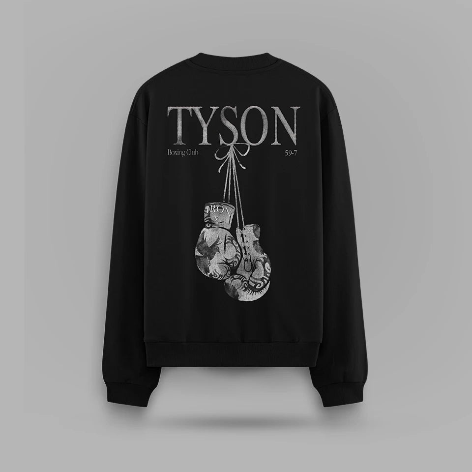 Mike Tyson TYSON Boxing Club Oversize Sweatshirt – arka görünüm