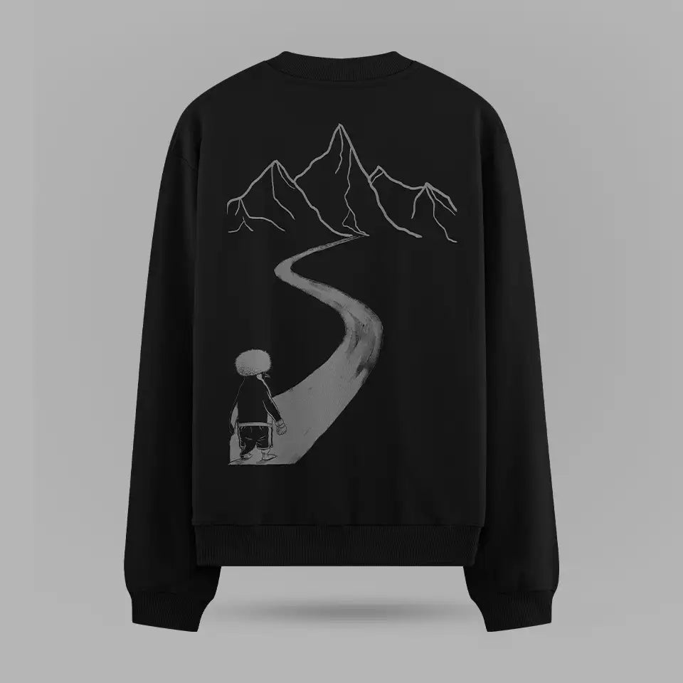 Nihilist Penguin Fathers Plan Dagestan Oversize Sweatshirt – ön görünüm