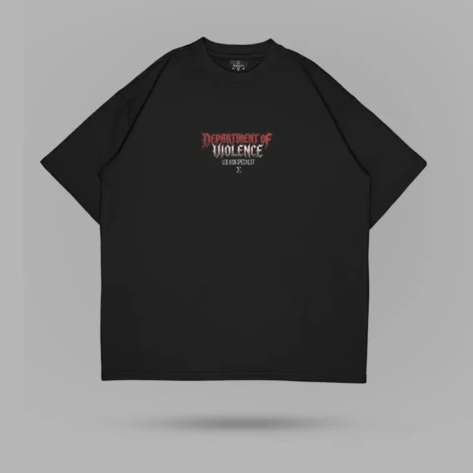 Justin Gaethje Leg Kick Specialist Tshirt – arka görünüm