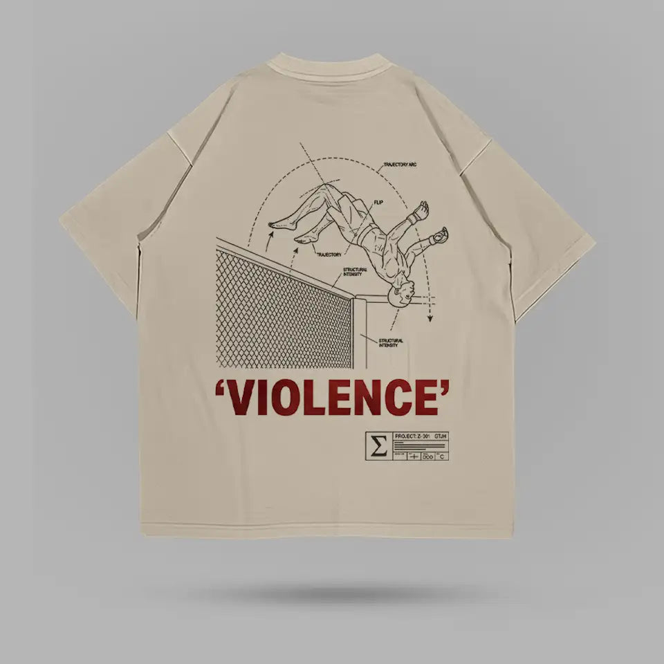 Violence Backflip Tshirt – arka görünüm