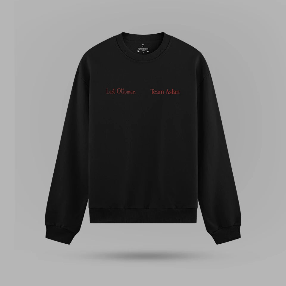 Ibo Aslan Team Aslan Oversize Sweatshirt – arka görünüm 2