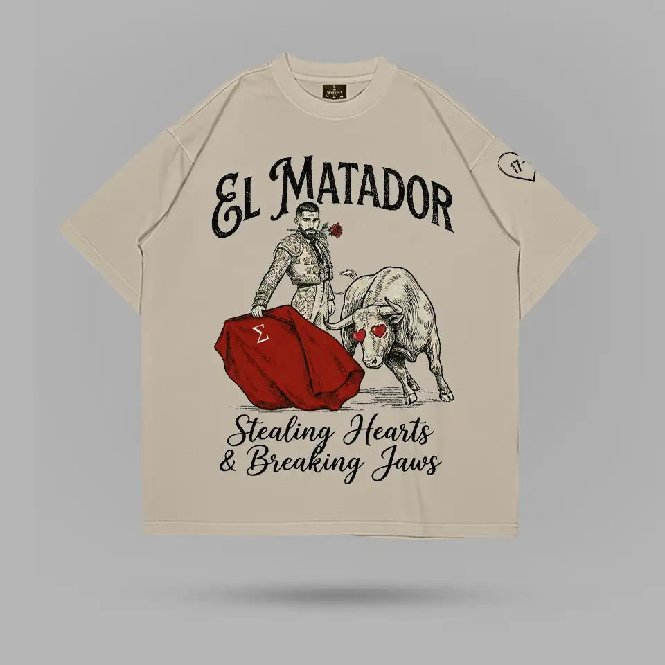 Ilia Topuria El Matador Valentine T-shirt – arka görünüm