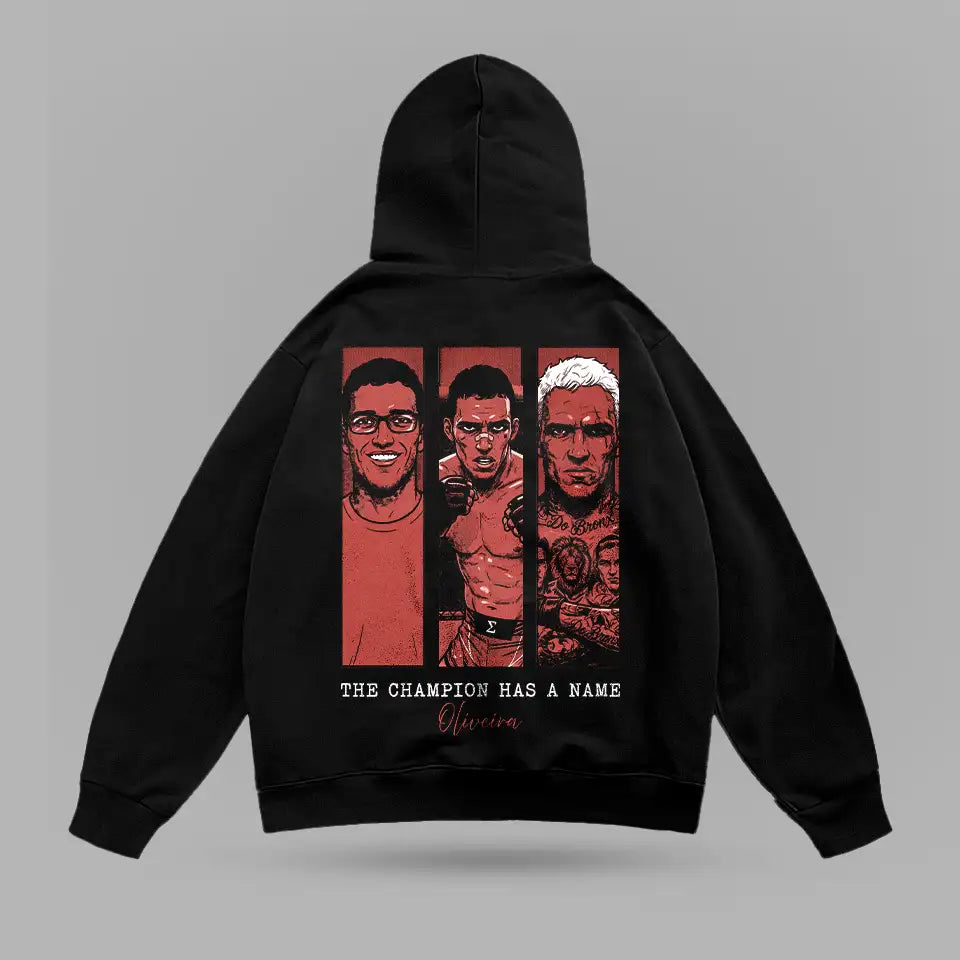 Charles Oliveira Transformation Hoodie – ön görünüm