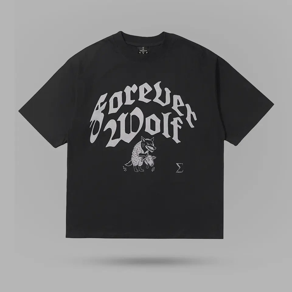 Forever Wolf Tshirt – ön görünüm