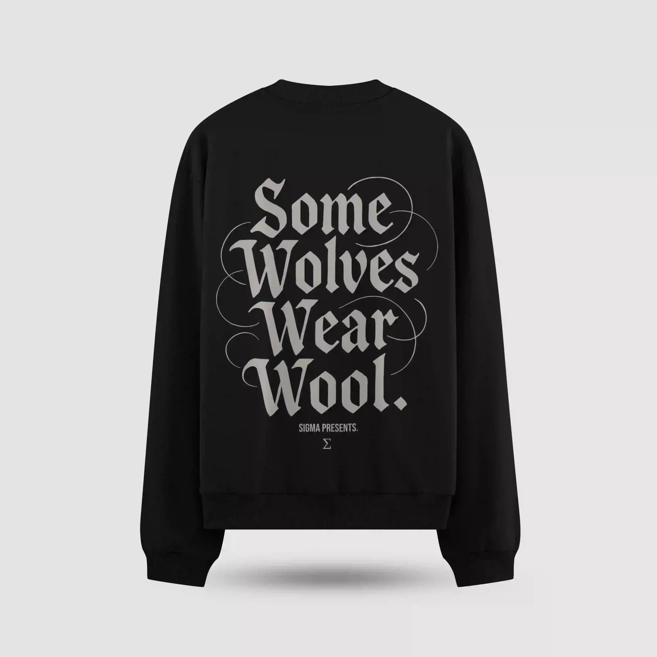 Forever Wolf Oversize Sweatshirt – ön görünüm 2