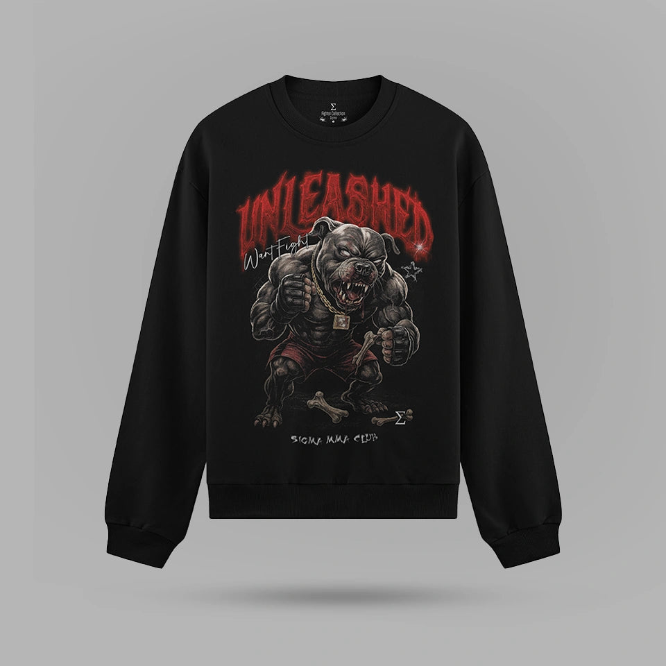 Unleashed Oversize Sweatshirt – arka görünüm