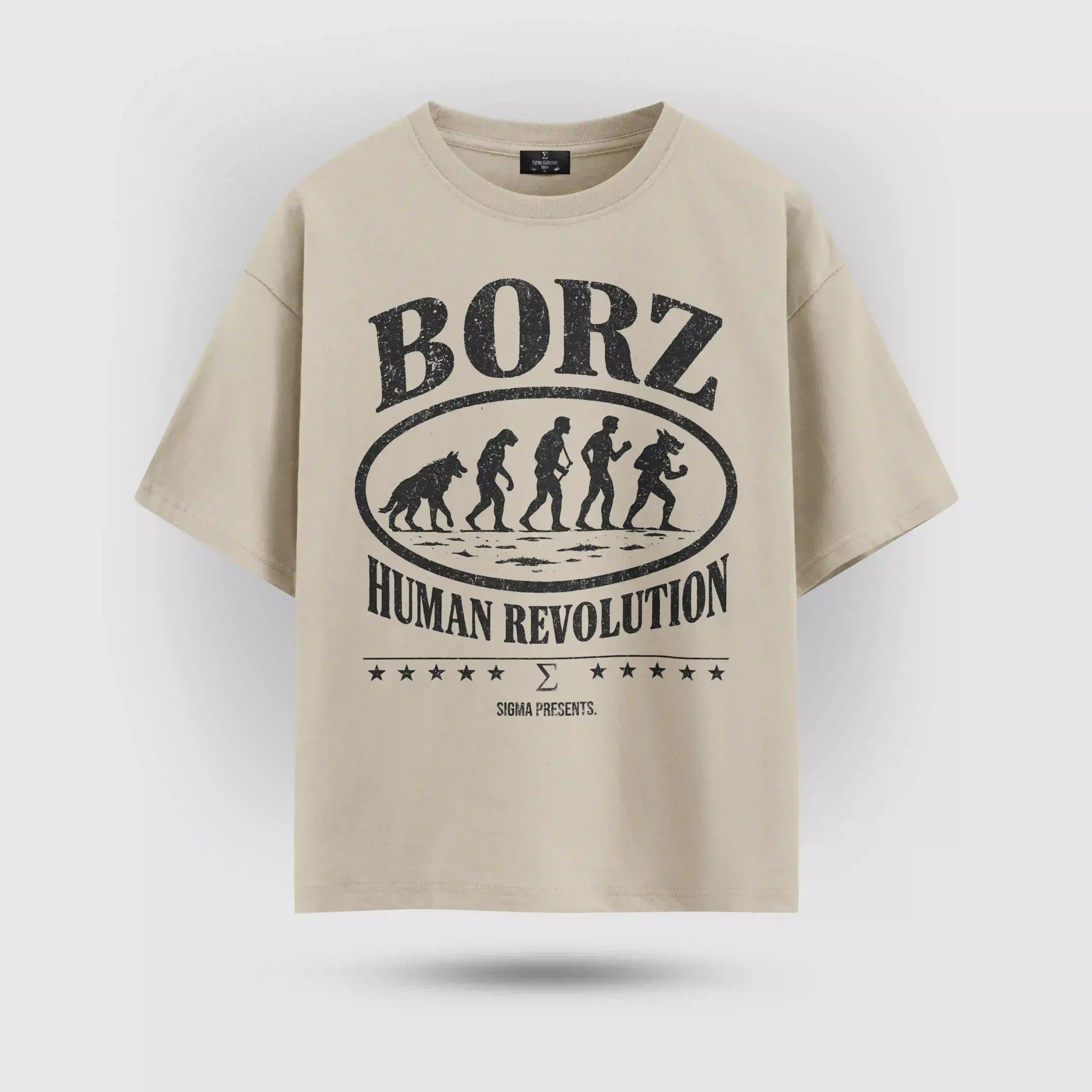 Borz Revolution Tshirt – ön görünüm 3