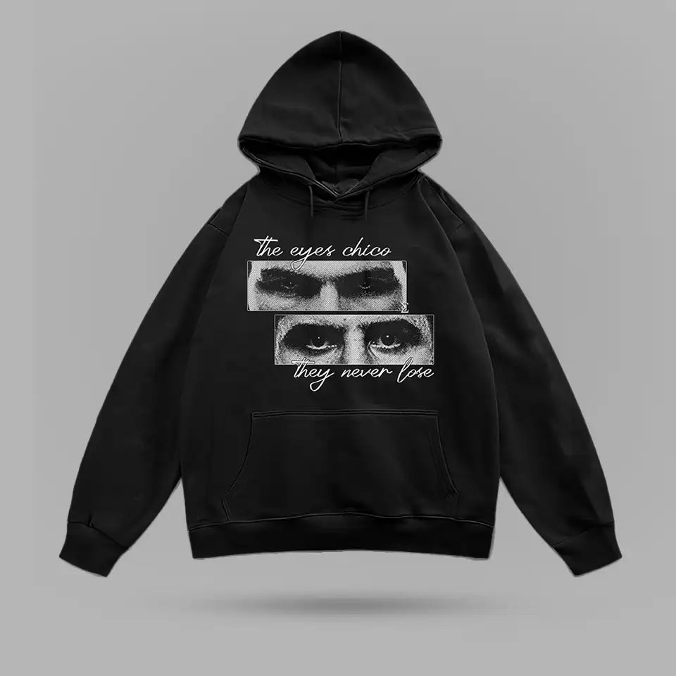 Dagestan Eyes Oversize Hoodie – ön görünüm