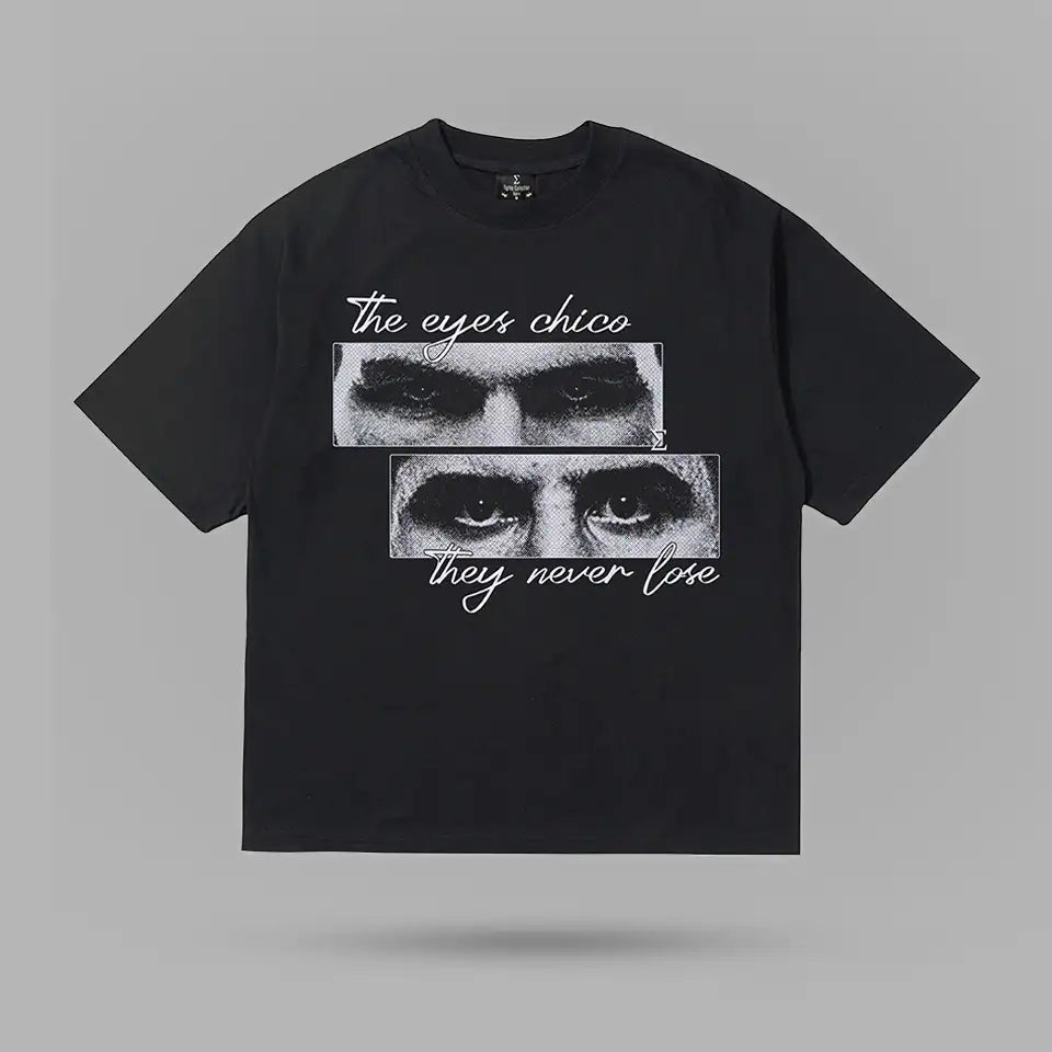 Dagestan Eyes Oversize Tişört – ön görünüm