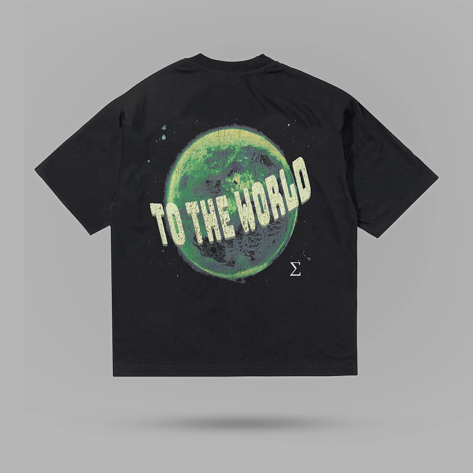 Charles Oliveira From Favela To The World Oversize Tshirt – arka görünüm