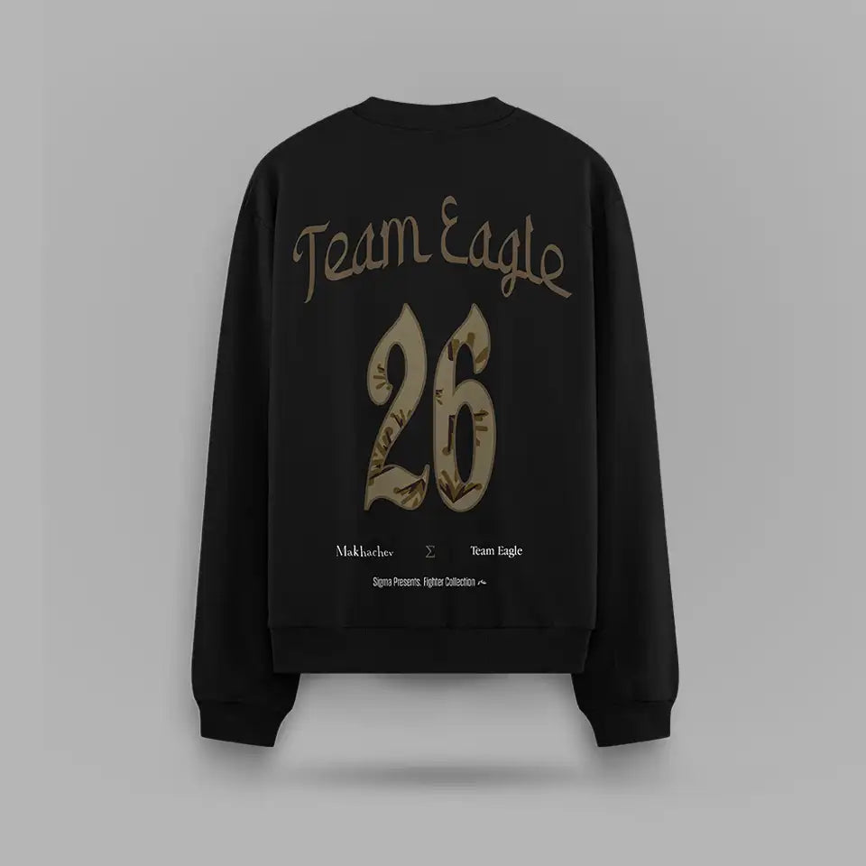 Team Eagle Oversize Sweatshirt – arka görünüm