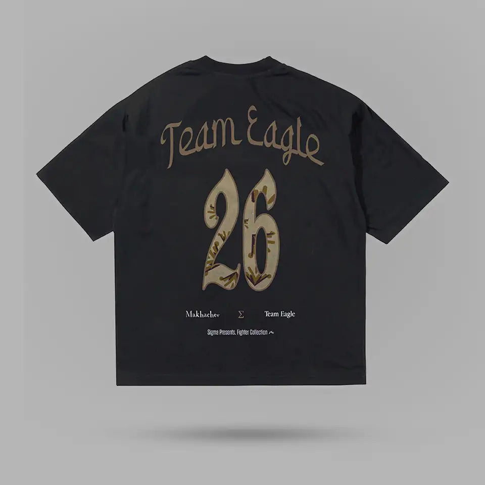 Team Eagle Oversize Tshirt – arka görünüm