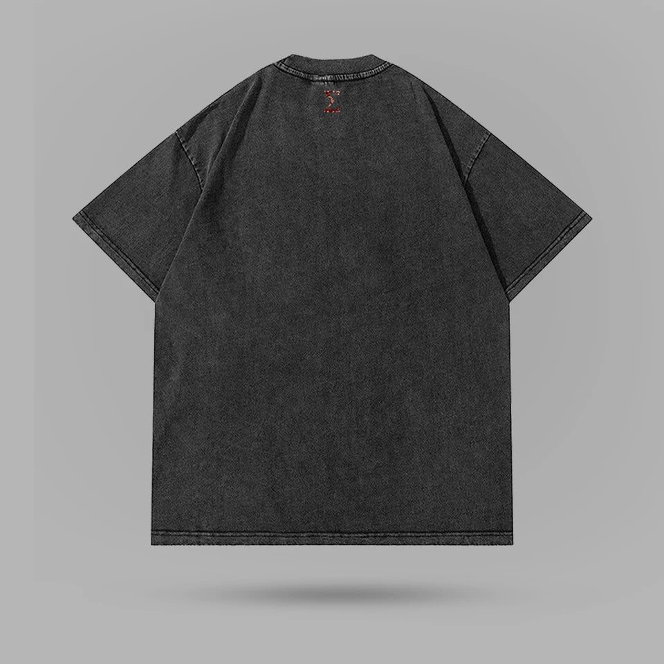 Ibo Aslan Last Ottoman Washed Oversize Tshirt – arka görünüm