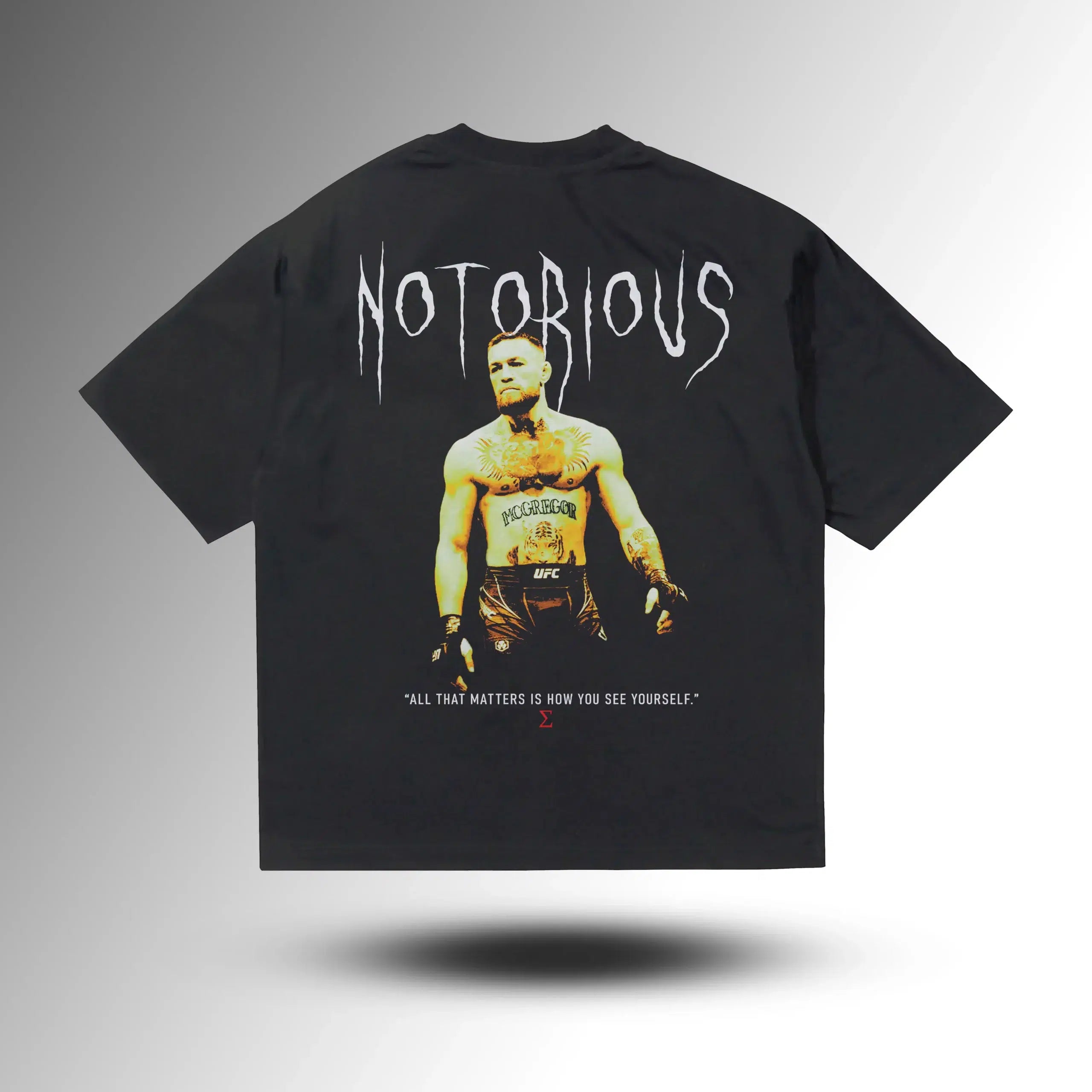 Conor McGregor Notorious Oversize Tişört – arka görünüm