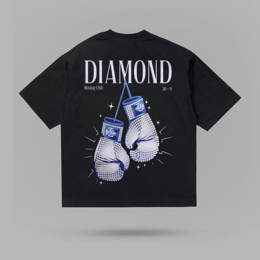 Dustin Poirer Diamond Boxing Club Oversize Tişört – arka görünüm