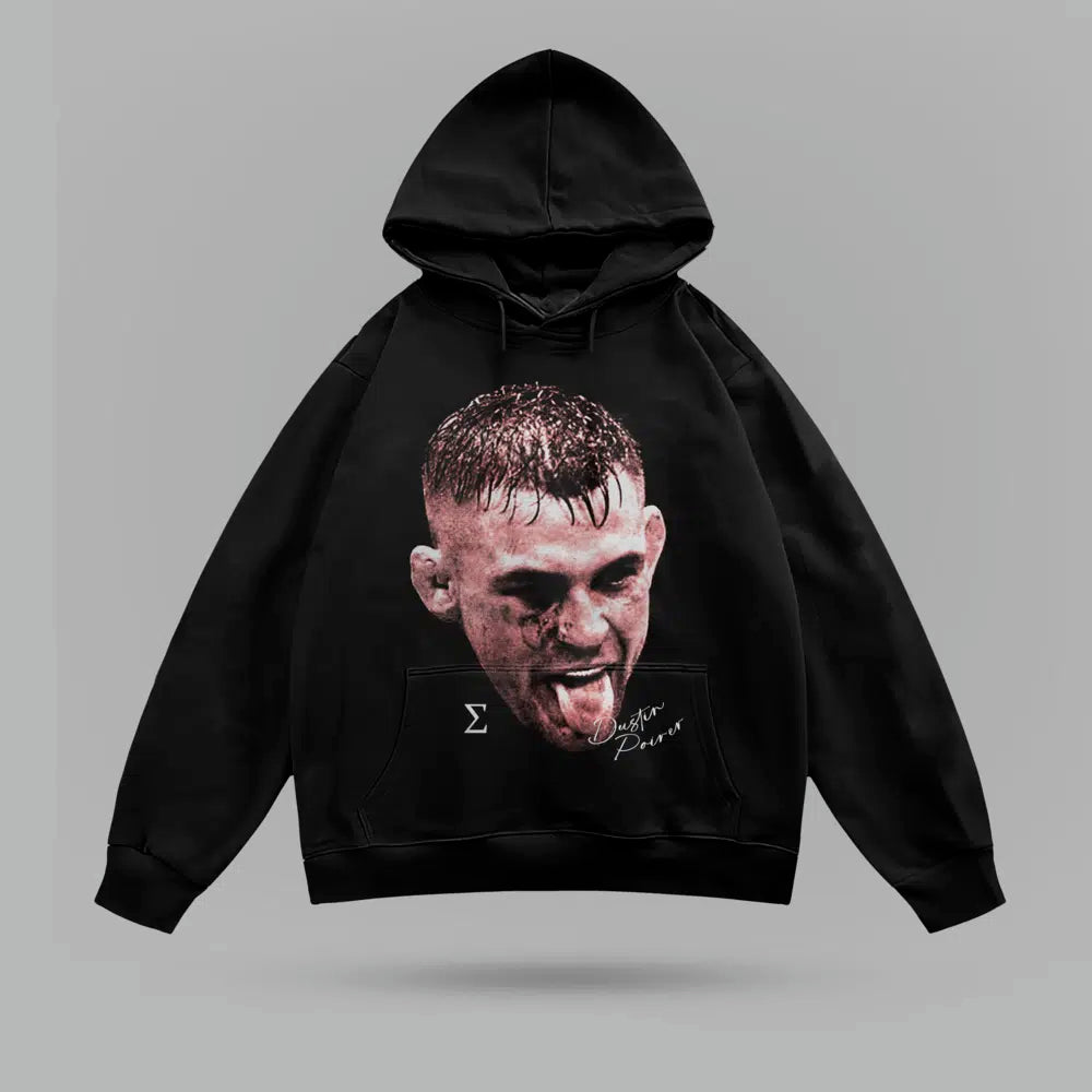 Dustin Poirer Head Oversize Hoodie – ön görünüm
