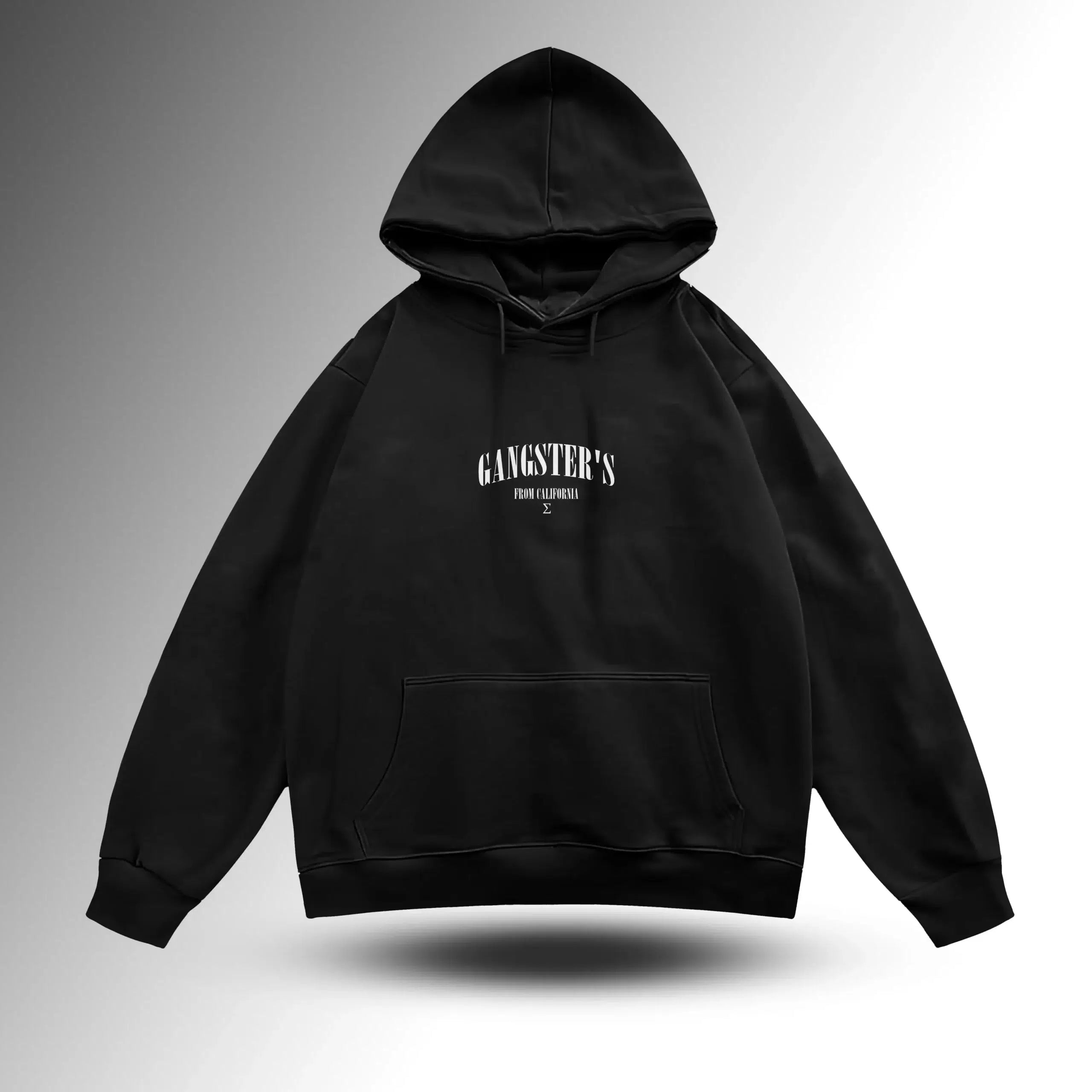 GANGSTERS Nate Diaz Oversize Hoodie – ön görünüm