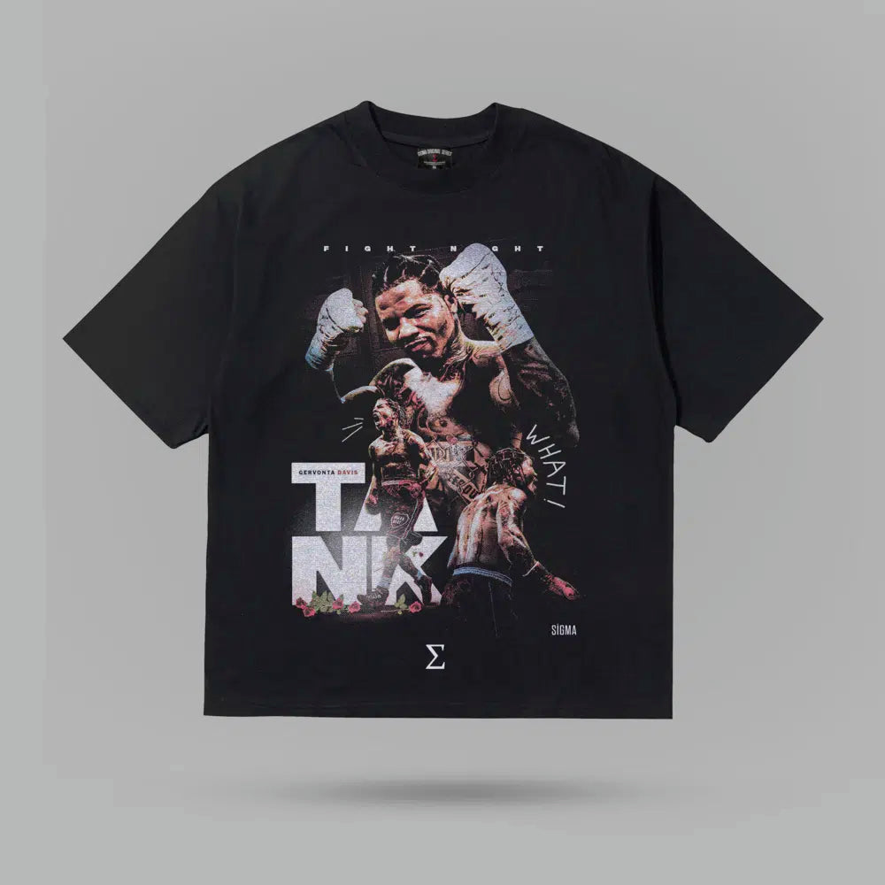 Gervonta Davis Tank Oversize Tshirt – ön görünüm