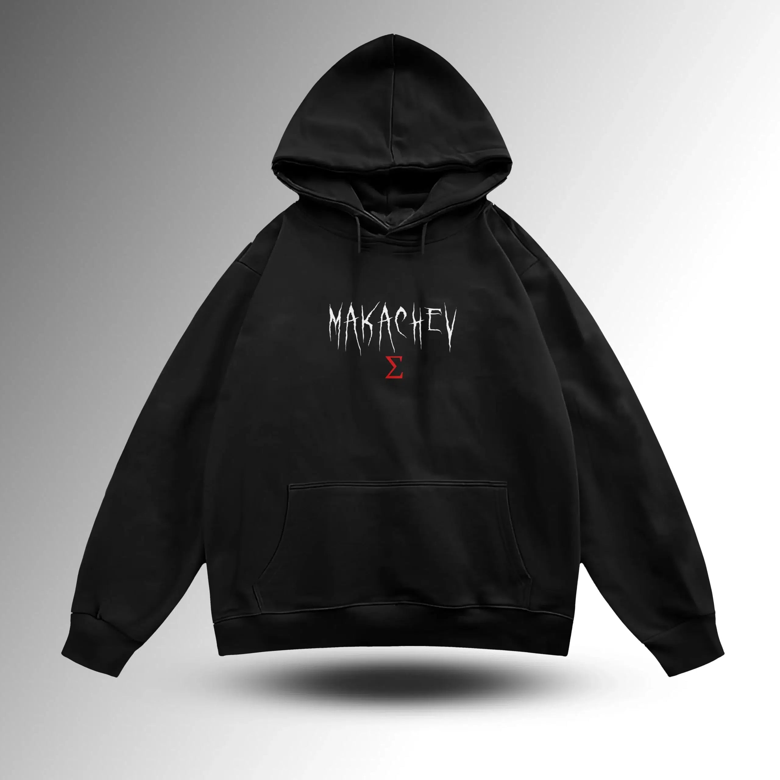 İslam Makachev Oversize Hoodie – ön görünüm