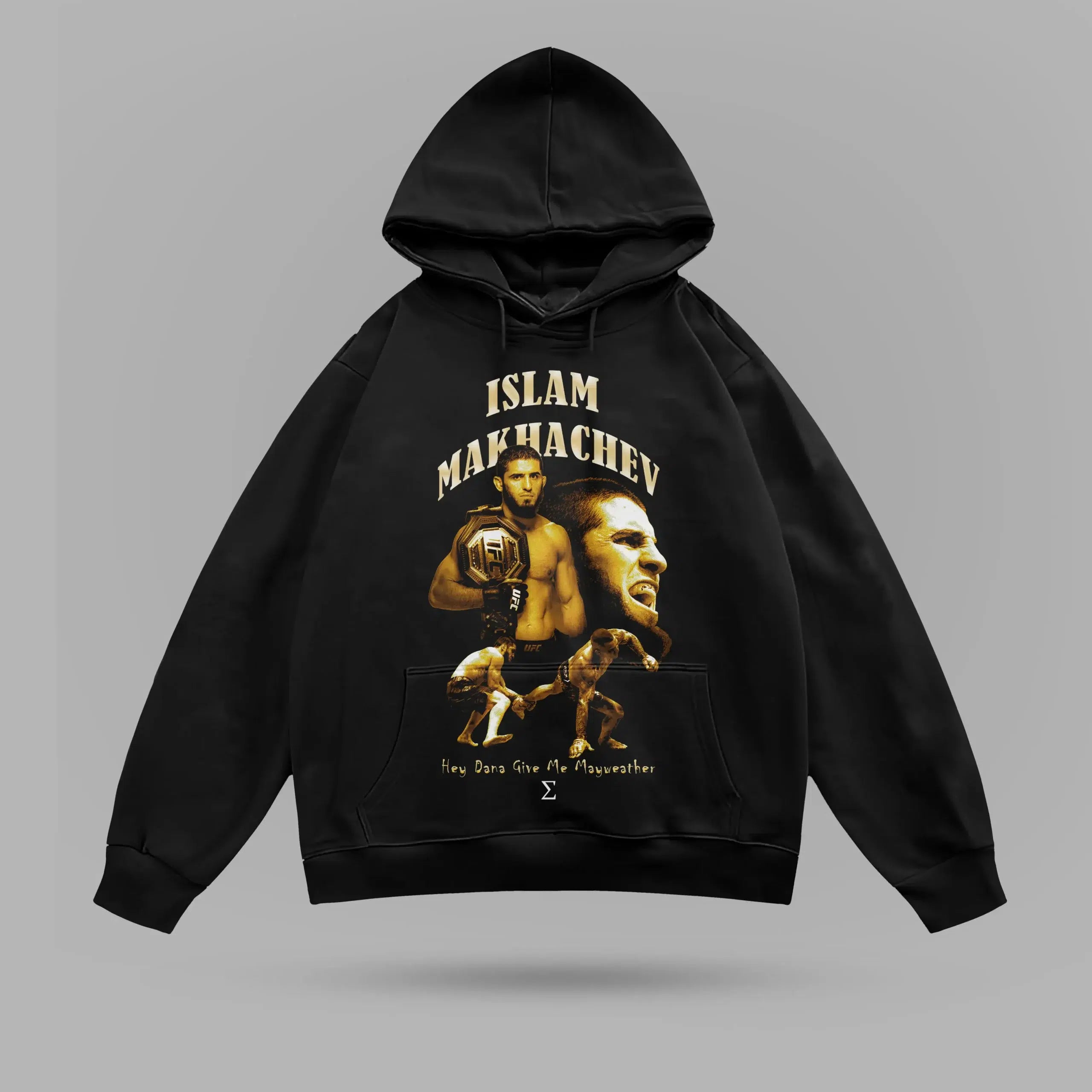 Islam Makhachev UFC302 Oversize Hoodie – ön görünüm