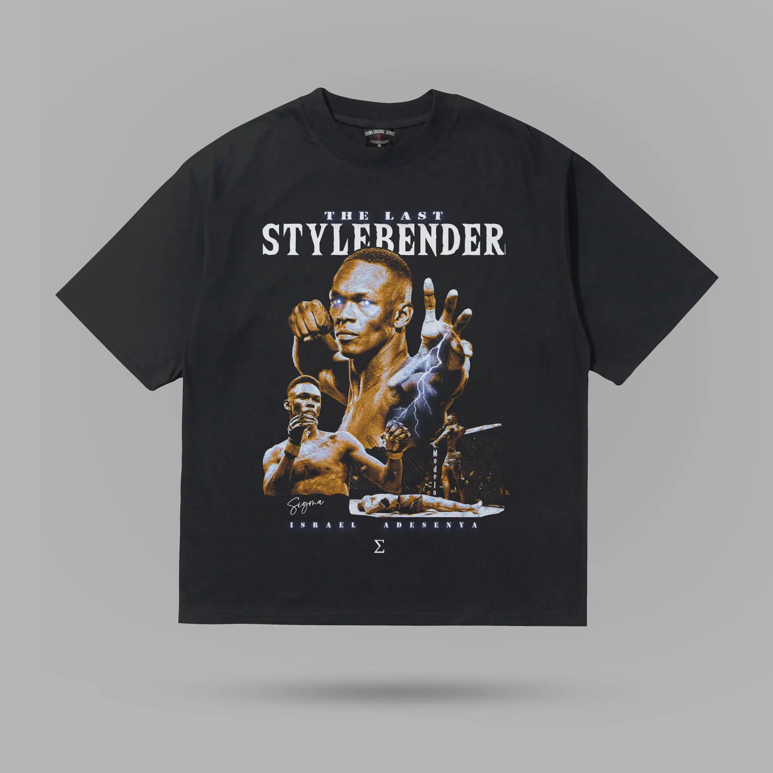 İsrael Adesanya Stylebender Oversize Tshirt – ön görünüm