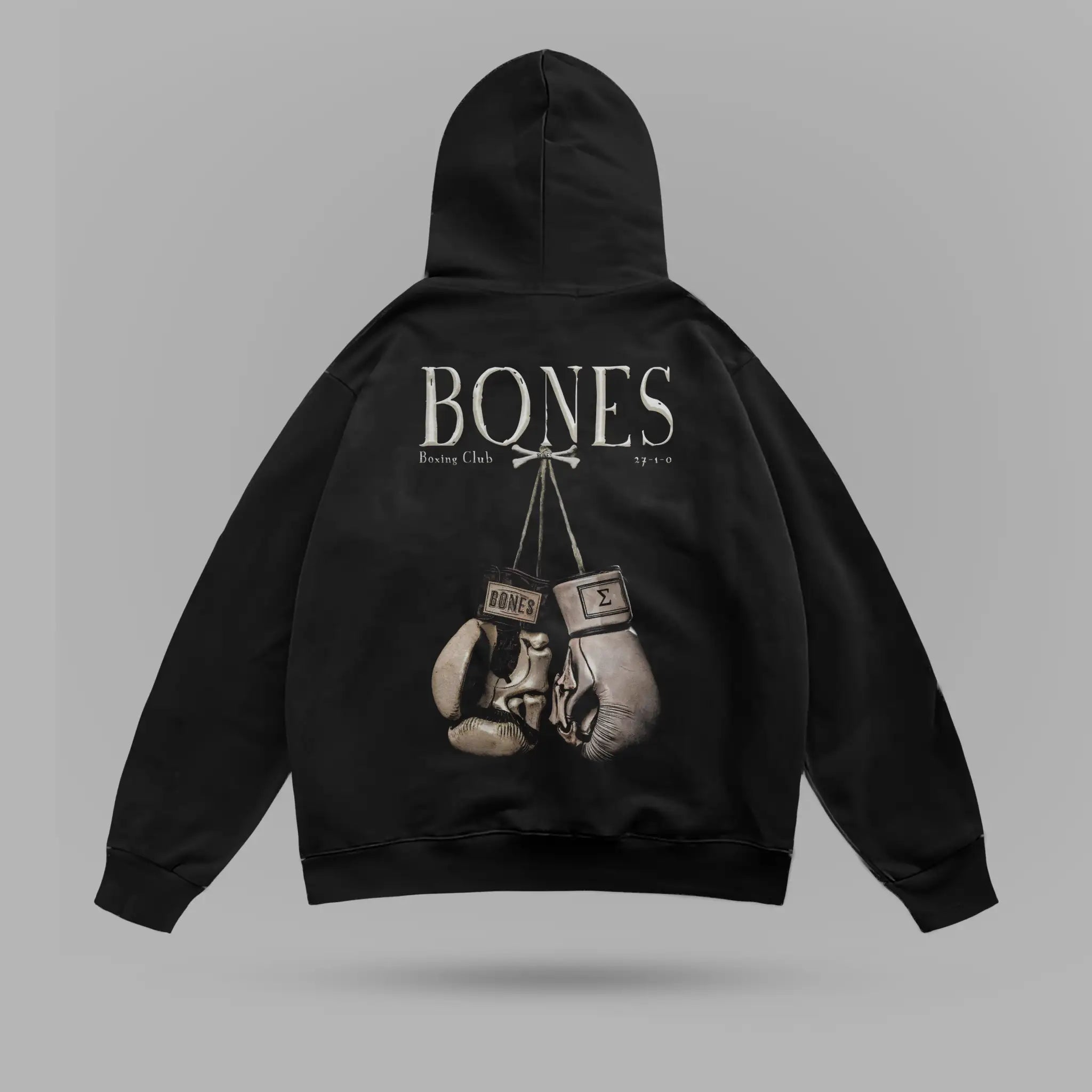 Jon Jones Bones Boxing Club Oversize Hoodie – arka görünüm
