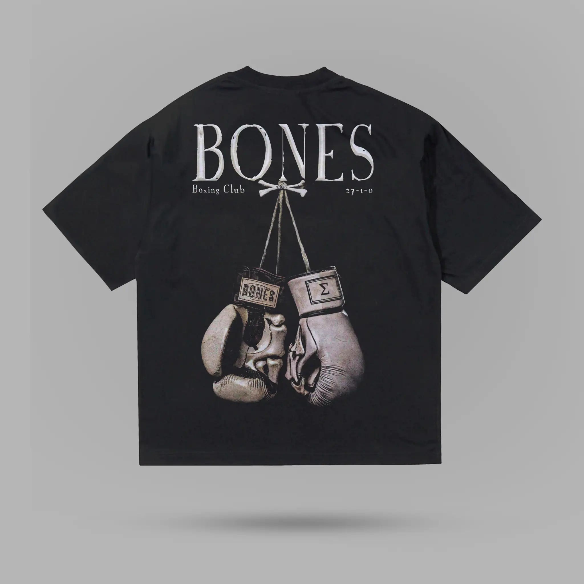 Jon Jones Bones Boxing Club Oversize Tişört – arka görünüm