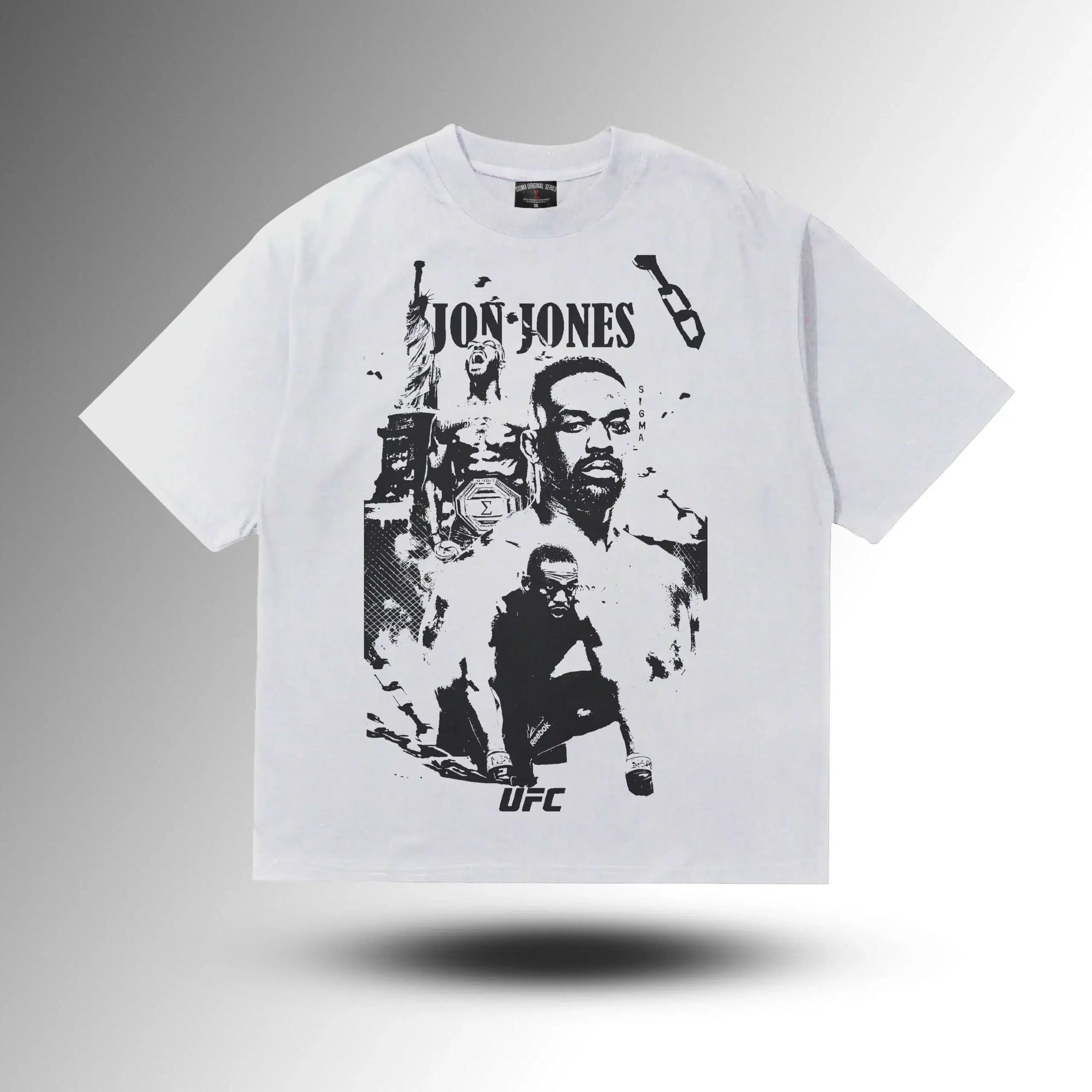 Jon Jones Oversize T-shirt – ön görünüm