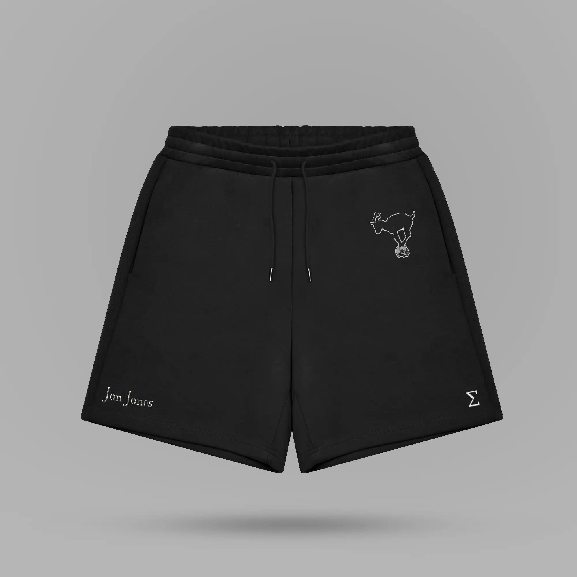 Jon Jones Skull & Goat Shorts – ön görünüm