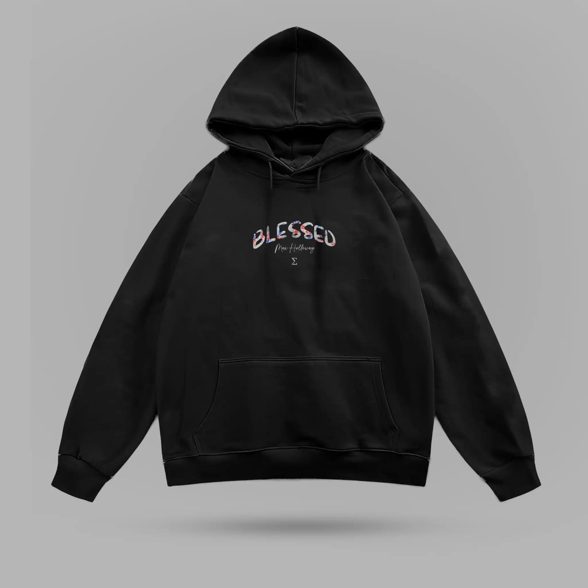Max Holloway Blessed Oversize Hoodie – ön görünüm