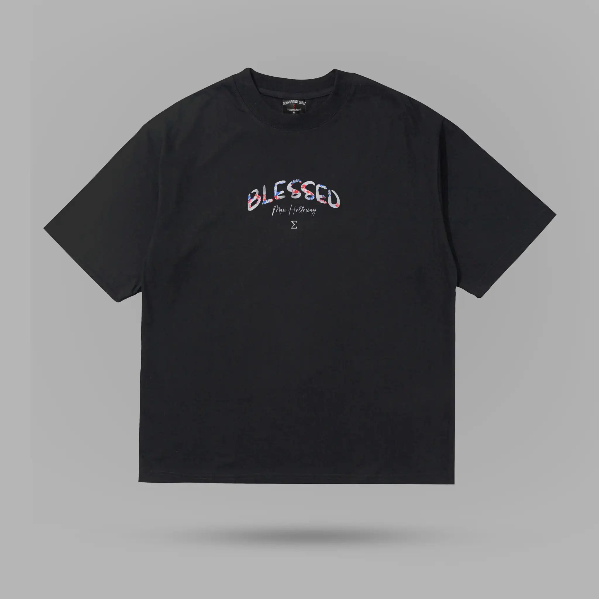 Max Holloway Blessed Oversize Tişört – ön görünüm