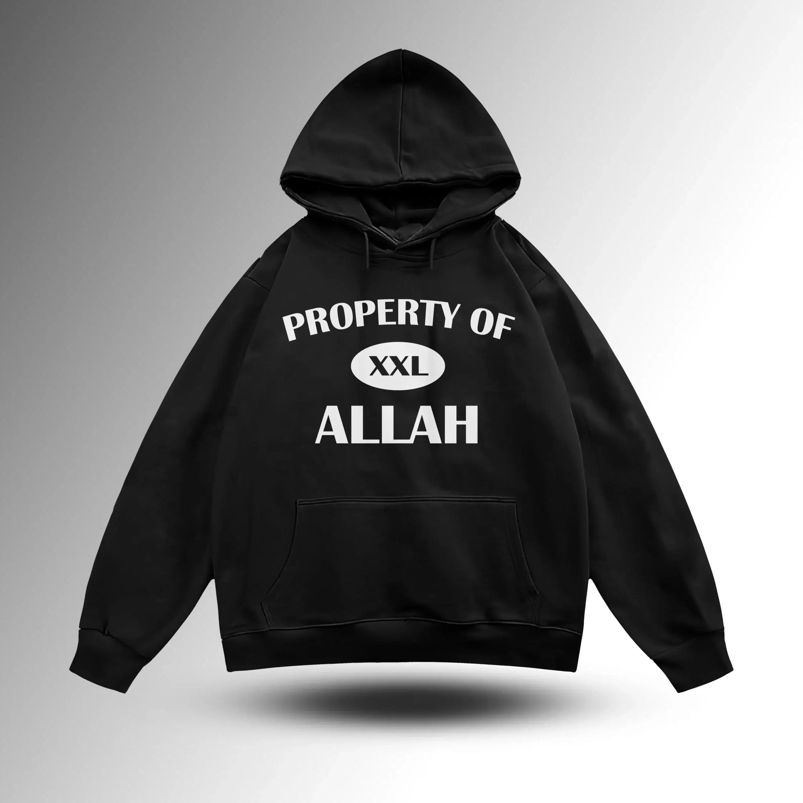 Property Of Allah Hoodie – ön görünüm 3