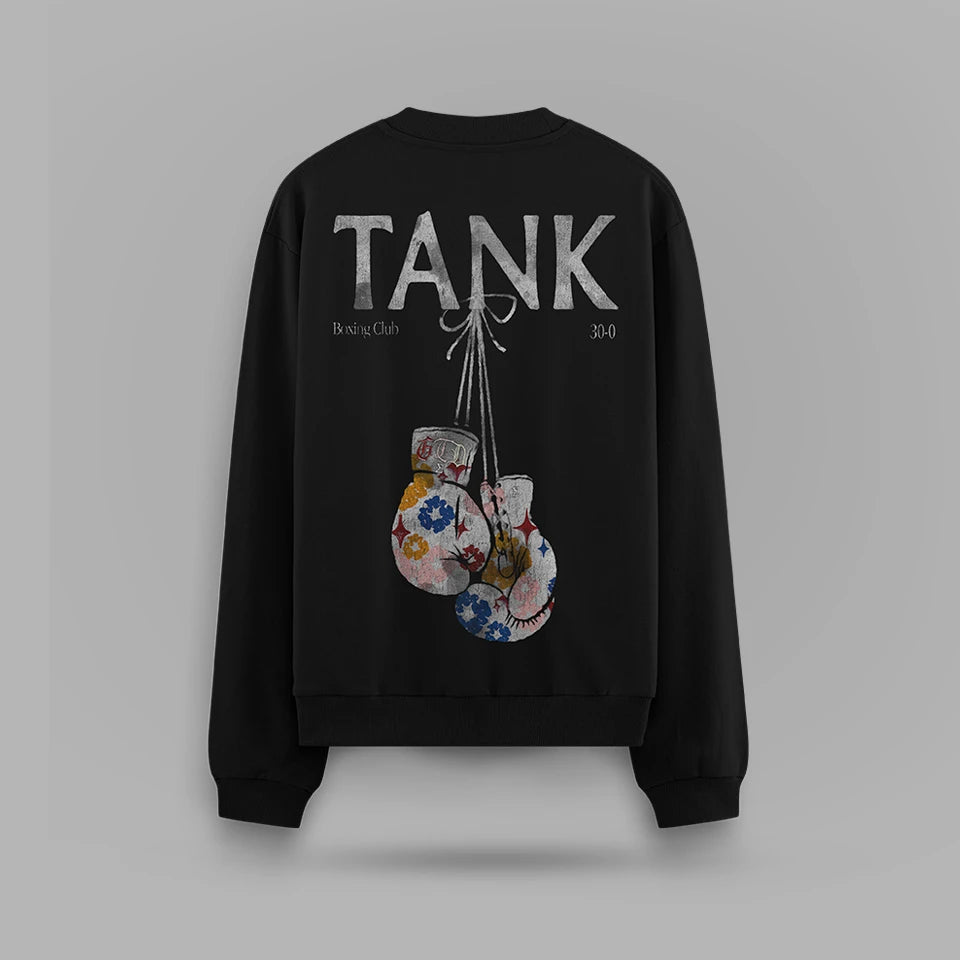 Gervonta Davis TANK Boxing Club Oversize Sweatshirt – arka görünüm