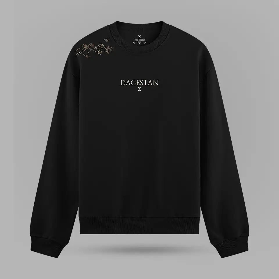 Dagestan Wings Oversize Sweatshirt – ön görünüm 2
