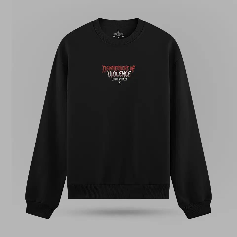 Justin Gaethje Leg Kick Specialist Sweatshirt – arka görünüm