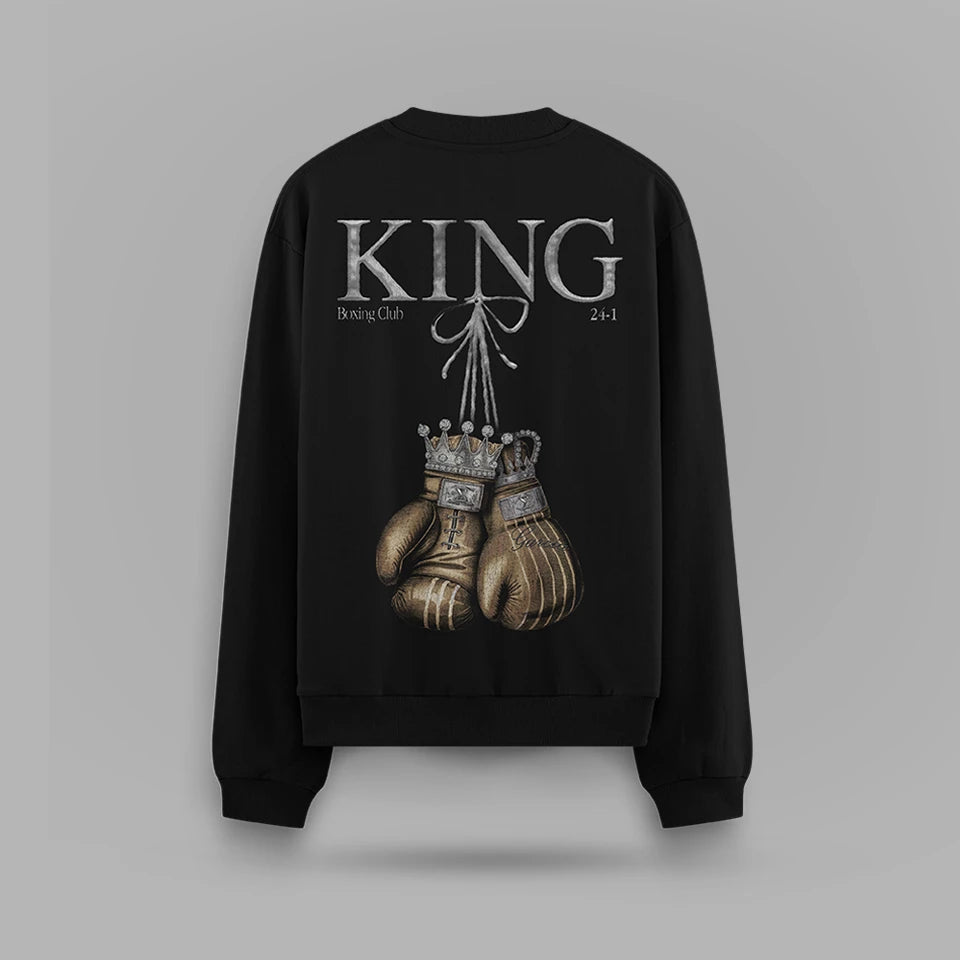 Ryan Garcia KING Boxing Club Oversize Sweatshirt – ön görünüm