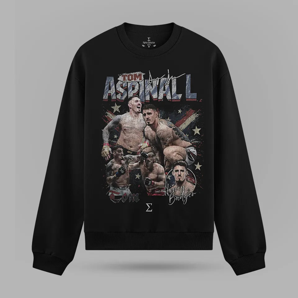 Tom Aspinall Bootleg Oversize Sweatshirt – ön görünüm