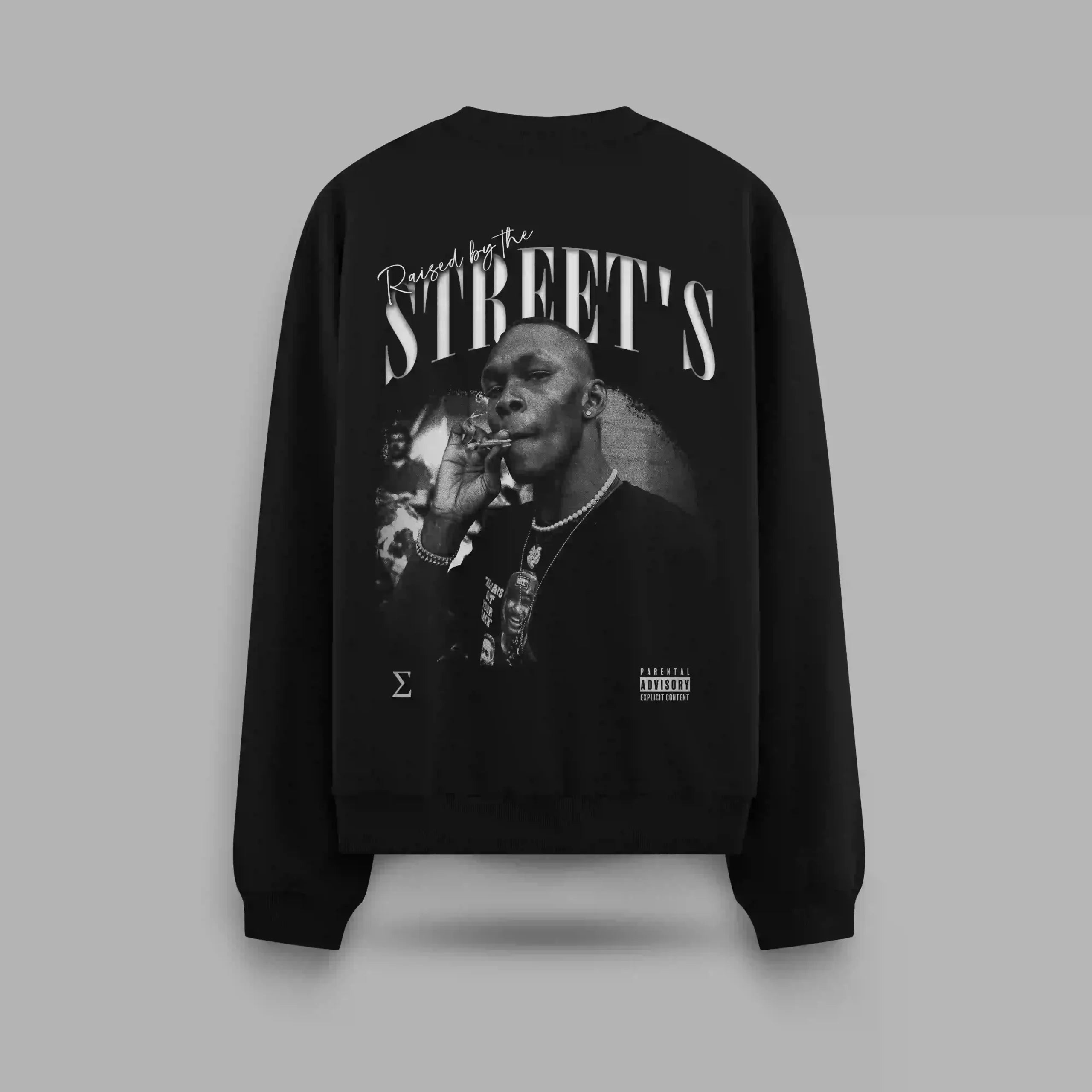 Raised By Streets Izzy Oversize Sweatshirt – ön görünüm