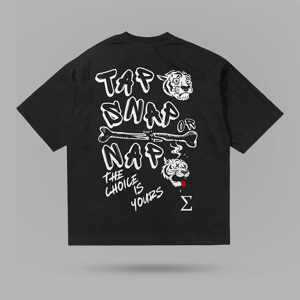 Tap Or Nap Tshirt – arka görünüm