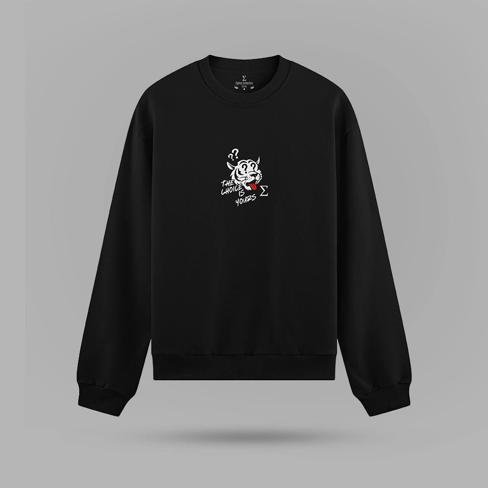Tap Or Nap Oversize Sweatshirt – arka görünüm 2