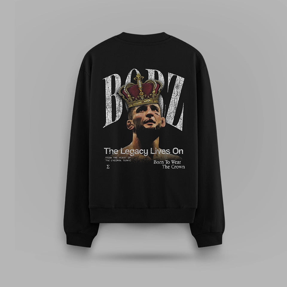 Khamzat Chimaev The Legacy Oversize Sweatshirt – arka görünüm