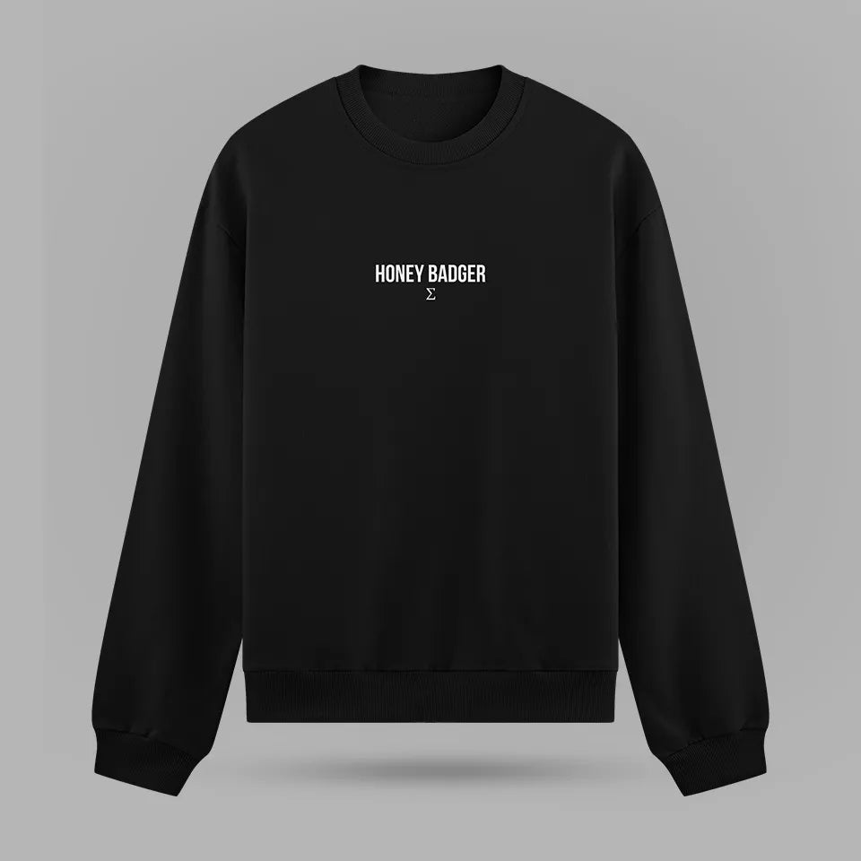 Tom Aspinall Honey Badger Oversize Sweatshirt – ön görünüm 2