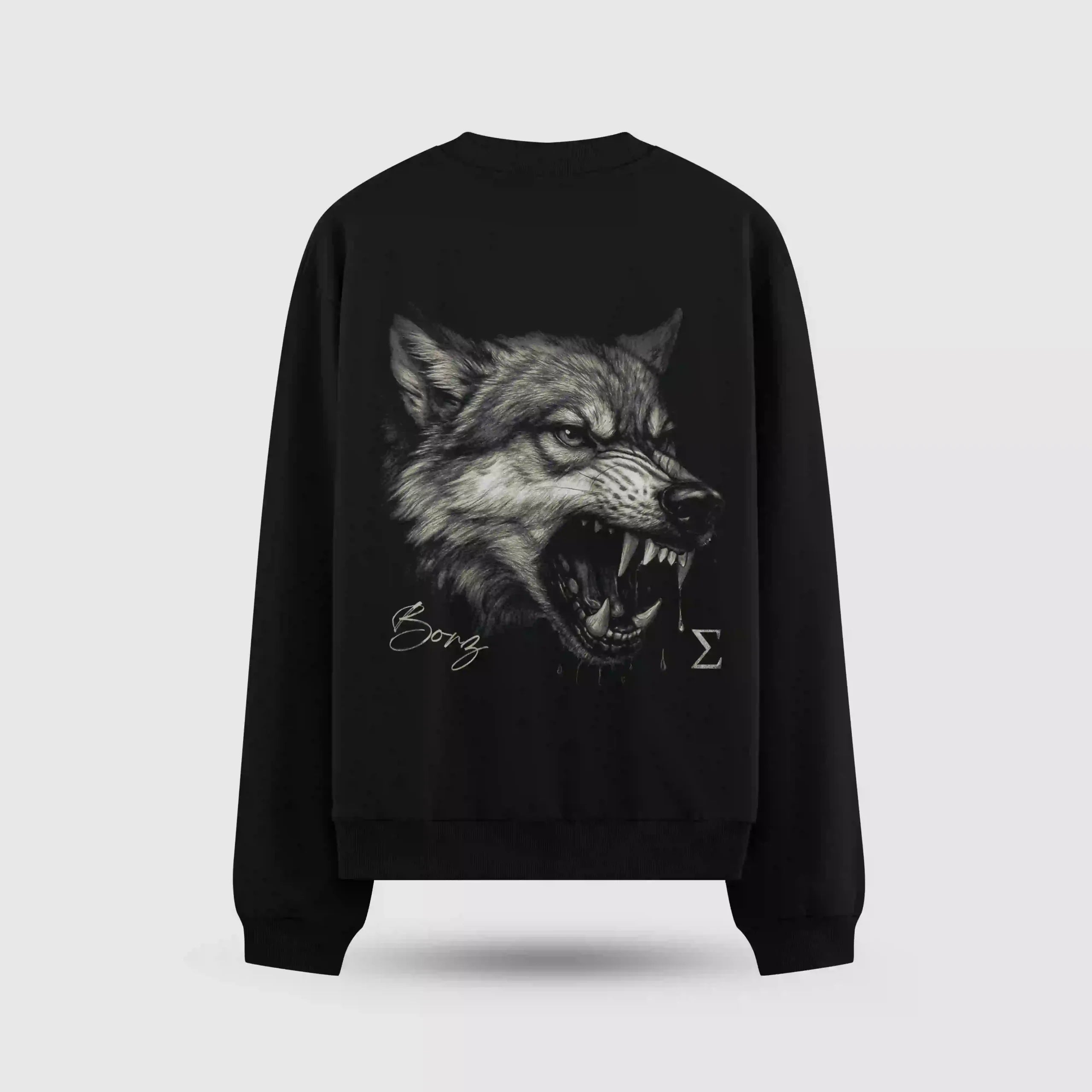 Khamzat Chimaev Two Sides Oversize Sweatshirt – ön görünüm 2