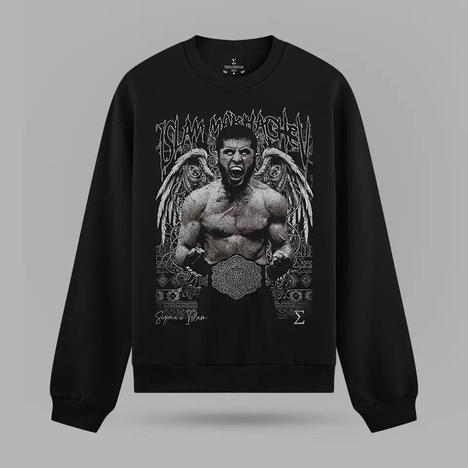 Islam Makhachev Nightmare Oversize Sweatshirt – ön görünüm
