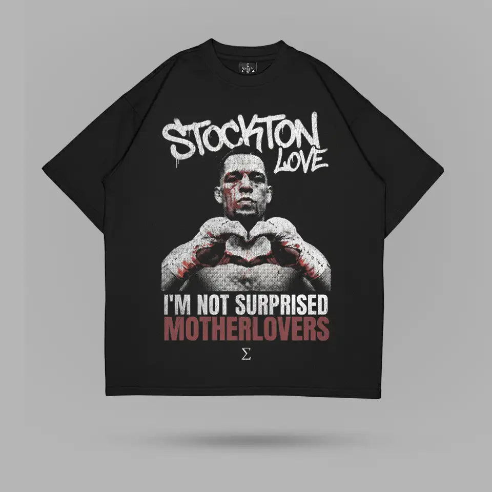 Nate Diaz Stockton Love T-shirt – ön görünüm