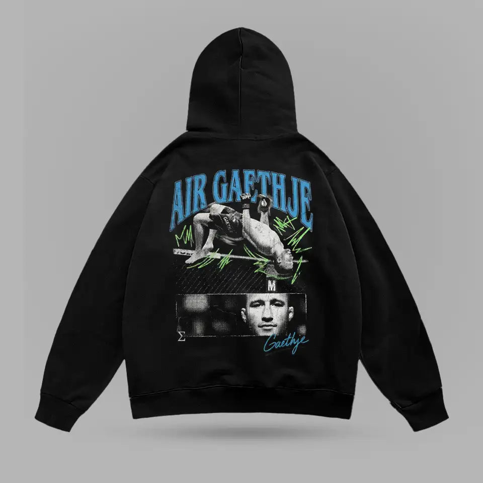 Justin Gaethje Air Gaetjhe Hoodie – ön görünüm